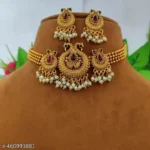 Traditional Gold Plated Choker Set