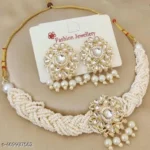 White Pearl Trending Choker Set