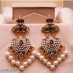 Pearl Studded Rajwadi Earring