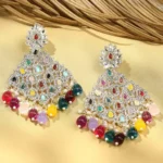 Satrangi Bollywood Crystal Earrings