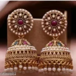 Rajwadi Jhumka Earrings