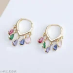 Golden Hoop Earrings